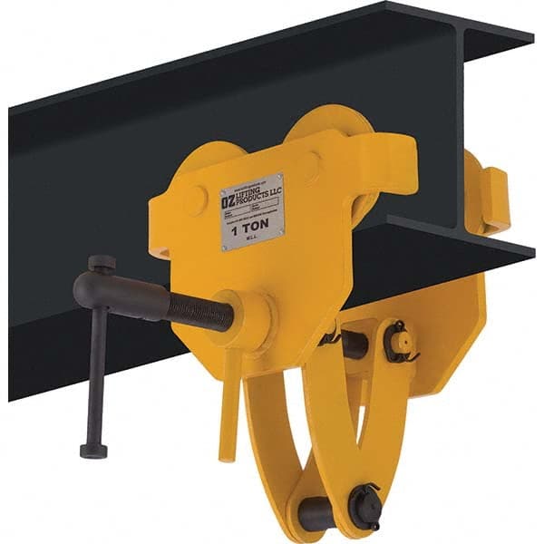 OZ Lifting Products - Trolleys Type: Quick Install Manual Trolley Load Capacity (Lb.): 2,000.000 - USA Tool & Supply