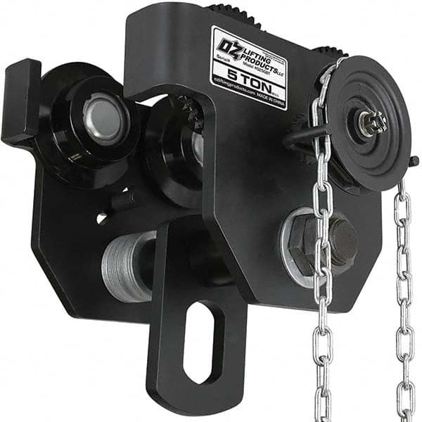 OZ Lifting Products - Trolleys Type: Geared Beam Trolley Load Capacity (Lb.): 10,000.000 - USA Tool & Supply