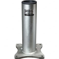 OZ Lifting Products - Davit Crane Bases Base Type: Pedestal Base Finish/Coating: Zinc Plated - USA Tool & Supply
