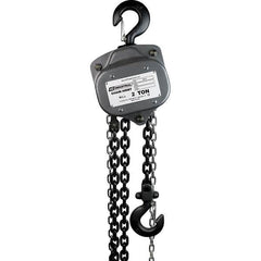 OZ Lifting Products - 4,000 Lb Capacity, 15' Lift Height, Chain Manual Hoist - USA Tool & Supply