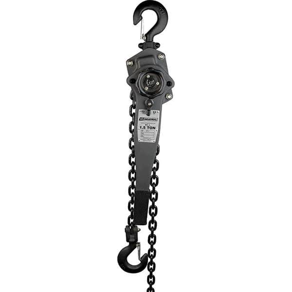 OZ Lifting Products - 3,000 Lb Capacity, 10' Lift Height, Chain Manual Lever Hoist - USA Tool & Supply