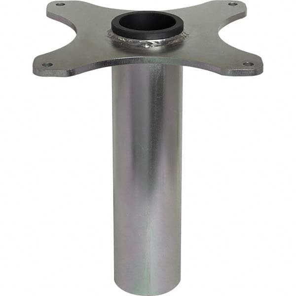OZ Lifting Products - Davit Crane Bases Base Type: Socket Base Finish/Coating: Zinc Plated - USA Tool & Supply