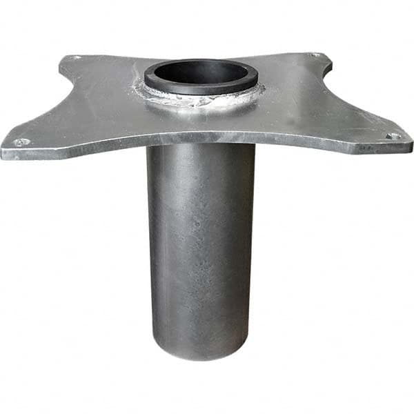 OZ Lifting Products - Davit Crane Bases Base Type: Socket Base Finish/Coating: Zinc Plated - USA Tool & Supply