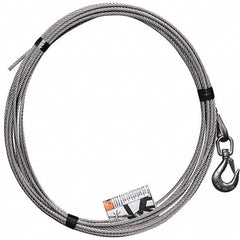 OZ Lifting Products - Crane Attachments Type: Stainless Steel Cable Assembly Load Capacity (Lb.): 1,200 - USA Tool & Supply