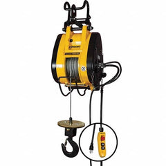 OZ Lifting Products - Electric Hoists Type: Wire Rope Hoist Load Capacity (Ton): 0.5 - USA Tool & Supply