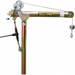 OZ Lifting Products - Davit Cranes Davit Crane Type: Spur Gear Capacity (Lb.): 1,200 - USA Tool & Supply