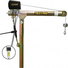 OZ Lifting Products - Davit Cranes Davit Crane Type: Spur Gear Capacity (Lb.): 1,200 - USA Tool & Supply