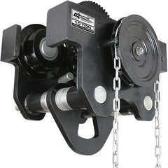 OZ Lifting Products - Trolleys Type: Geared Beam Trolley Load Capacity (Lb.): 20,000.000 - USA Tool & Supply