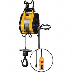 OZ Lifting Products - Electric Hoists Type: Wire Rope Hoist Load Capacity (Ton): 0.25 - USA Tool & Supply