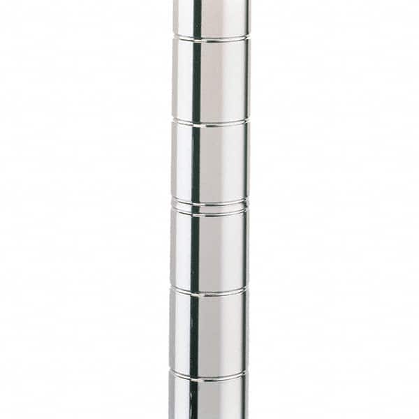 Metro - 1" Wide x 7" High x 1" Long Open Shelving Mobile Shelving Post - USA Tool & Supply