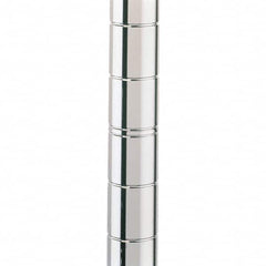 Metro - 1" Wide x 7" High x 1" Long Open Shelving Mobile Shelving Post - USA Tool & Supply