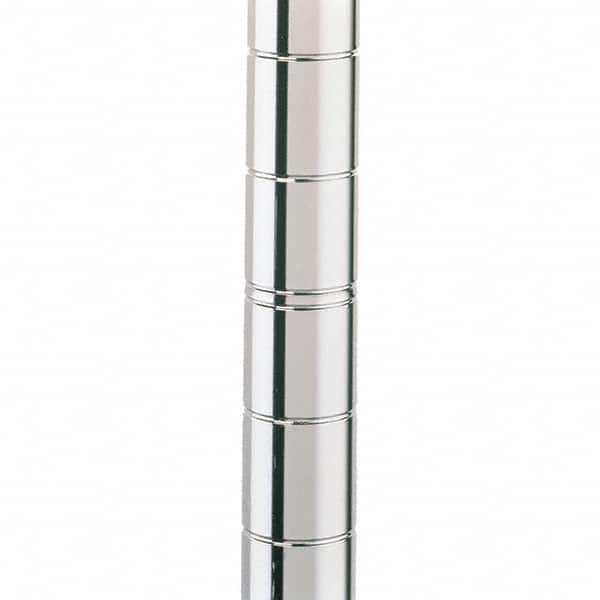 Metro - 1" Wide x 7" High x 1" Long Open Shelving Stationary Shelving Post - USA Tool & Supply