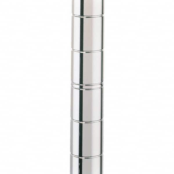 Metro - 1" Wide x 33" High x 1" Long Open Shelving Stationary Shelving Post - USA Tool & Supply