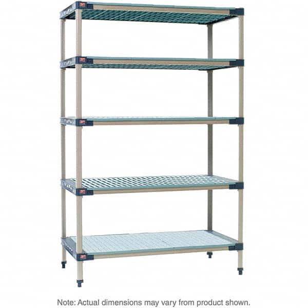 Metro - Plastic Shelving Type: Structural Plastic Open Shelving Shelf Capacity (Lb.): 2,000 - USA Tool & Supply
