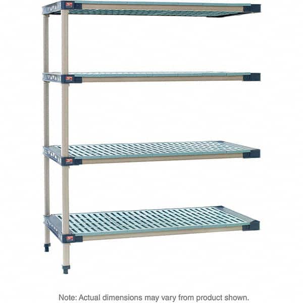 Metro - Plastic Shelving Type: Structural Plastic Open Shelving Shelf Capacity (Lb.): 2,000 - USA Tool & Supply