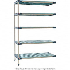 Metro - Plastic Shelving Type: Structural Plastic Open Shelving Shelf Capacity (Lb.): 2,000 - USA Tool & Supply