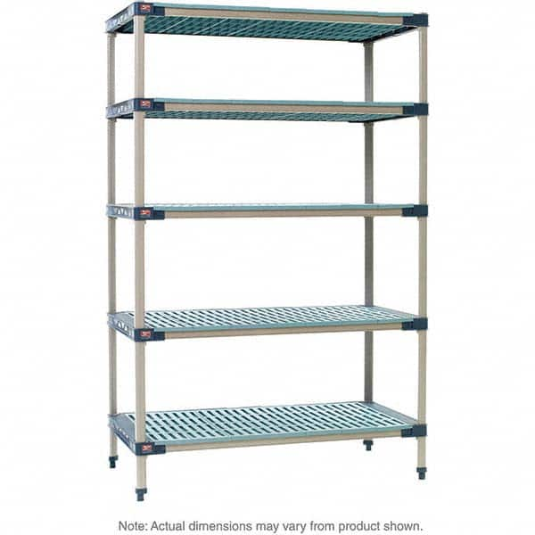 Metro - Plastic Shelving Type: Structural Plastic Open Shelving Shelf Capacity (Lb.): 2,000 - USA Tool & Supply