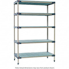 Metro - Plastic Shelving Type: Structural Plastic Open Shelving Shelf Capacity (Lb.): 2,000 - USA Tool & Supply