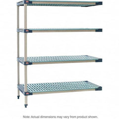 Metro - Plastic Shelving Type: Structural Plastic Open Shelving Shelf Capacity (Lb.): 2,000 - USA Tool & Supply