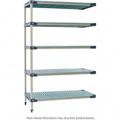 Metro - Plastic Shelving Type: Structural Plastic Open Shelving Shelf Capacity (Lb.): 2,000 - USA Tool & Supply