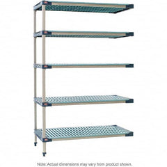Metro - Plastic Shelving Type: Structural Plastic Open Shelving Shelf Capacity (Lb.): 2,000 - USA Tool & Supply