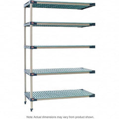 Metro - Plastic Shelving Type: Structural Plastic Open Shelving Shelf Capacity (Lb.): 2,000 - USA Tool & Supply