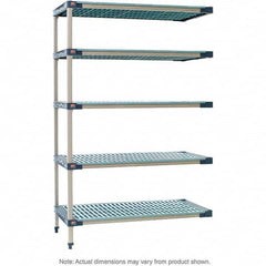 Metro - Plastic Shelving Type: Structural Plastic Open Shelving Shelf Capacity (Lb.): 2,000 - USA Tool & Supply
