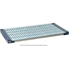 Metro - 36" Wide x 24" Long Open Shelving Shelf w/Grid Mat - USA Tool & Supply