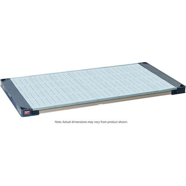 Metro - 60" Wide x 21" Long Open Shelving Shelf w/Grid Mat - USA Tool & Supply