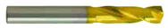 6mm Dia. - Carbide HP 3XD Drill-140° Point-TiN - USA Tool & Supply