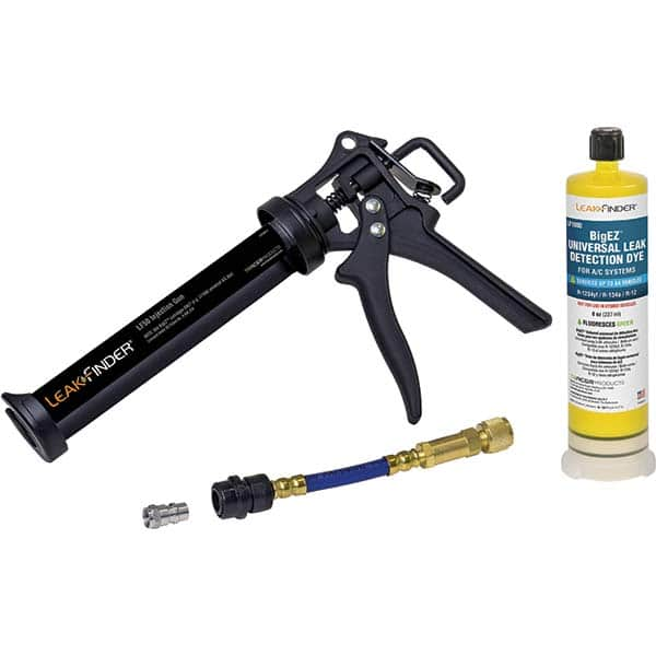 Leak Finder - Automotive Leak Detection Kits Type: A/C Dye Injection Kit Applications: A/C Systems - USA Tool & Supply