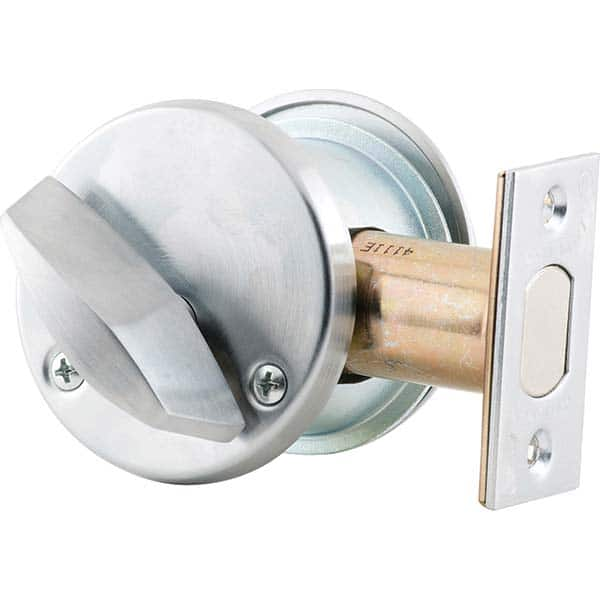 Schlage - Deadbolts Type: Single Cylinder Door Thickness Range: 1-5/8-2 - USA Tool & Supply