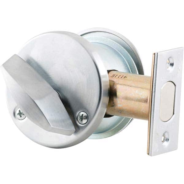 Schlage - Deadbolts Type: Single Cylinder Door Thickness Range: 1-5/8-2 - USA Tool & Supply