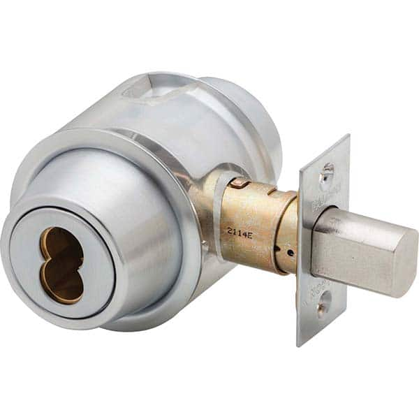 Falcon - Deadbolts Type: Single Cylinder Lock Type: Single Cylinder - USA Tool & Supply