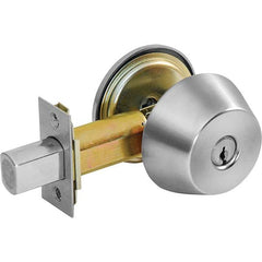 Corbin Russwin - Deadbolts Type: Single Cylinder Door Thickness Range: 1-3/8-2-1/4 - USA Tool & Supply