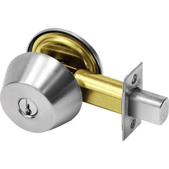 Sargent - Deadbolts Type: Classroom Deadbolt Door Thickness Range: 1-3/8 - 1-3/4 - USA Tool & Supply