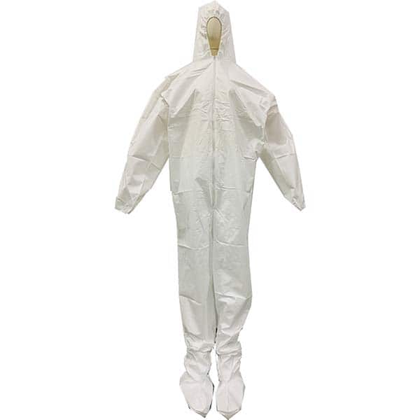 PRO-SAFE - Disposable & Chemical Resistant Coveralls Garment Style: Coverall Garment Type: General Purpose - USA Tool & Supply