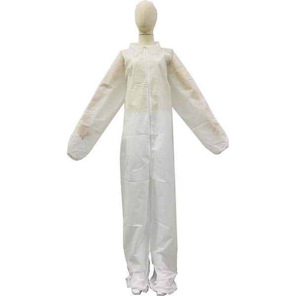 PRO-SAFE - Disposable & Chemical Resistant Coveralls Garment Style: Coverall Garment Type: General Purpose - USA Tool & Supply