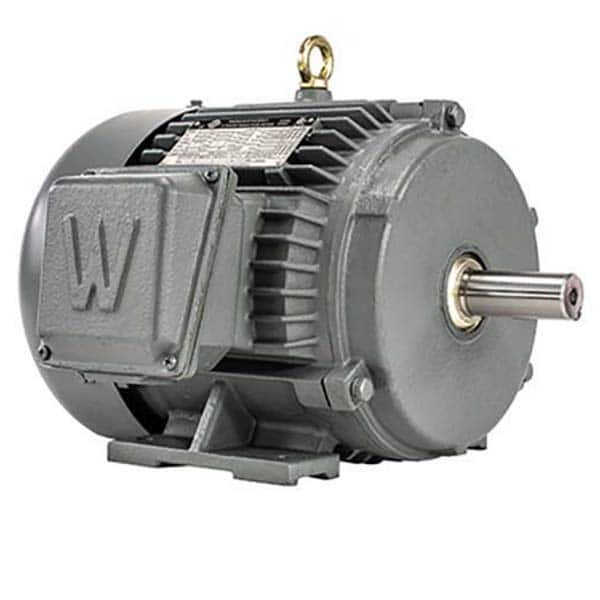 Worldwide Electric - Electric AC/DC Motors Motor Type: Premium Efficient Type of Enclosure: TEFC - USA Tool & Supply