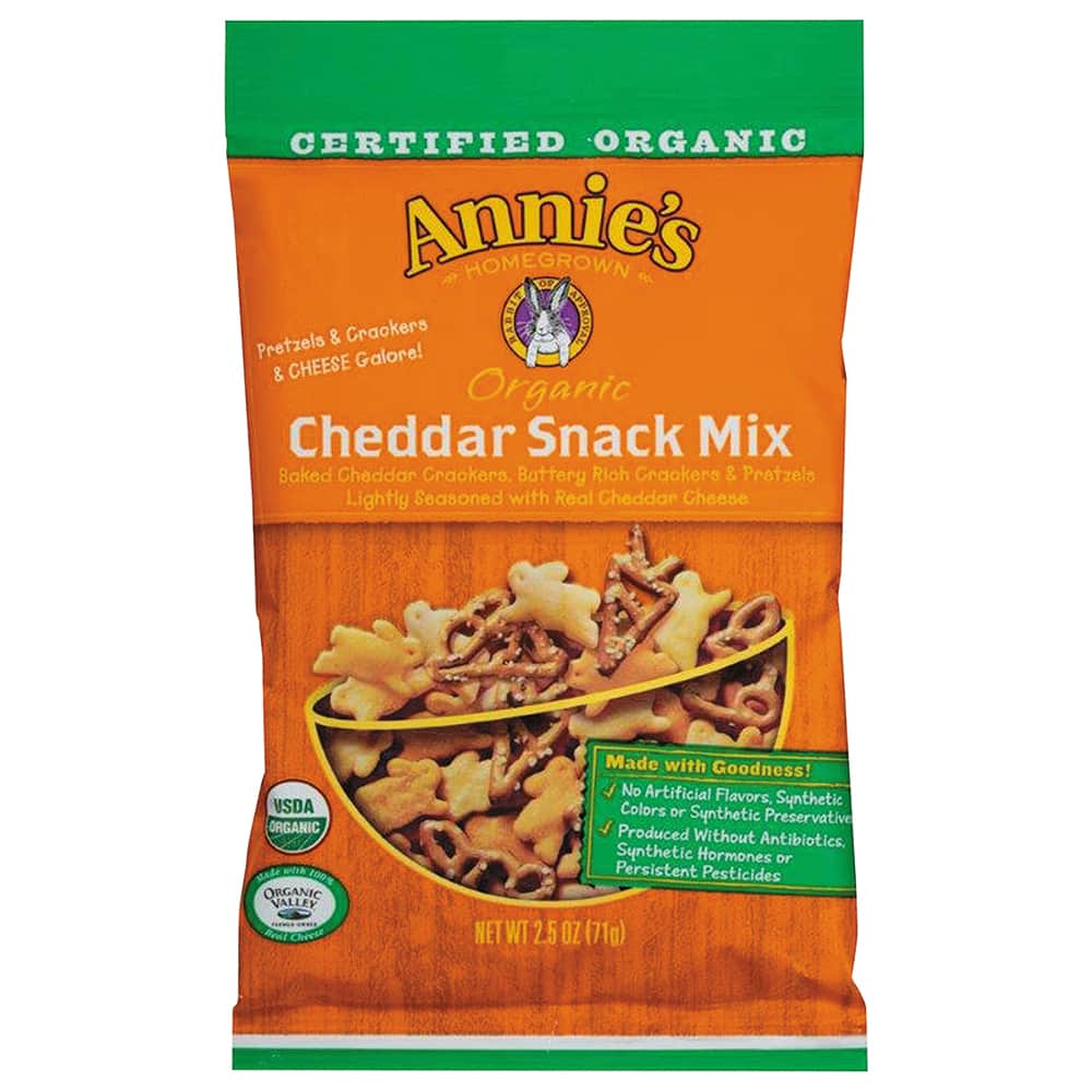 Annie's Homegrown - Snacks, Cookies, Candy & Gum; Breakroom Accessory Type: Crackers ; Breakroom Accessory Description: Food-Crackers - Exact Industrial Supply