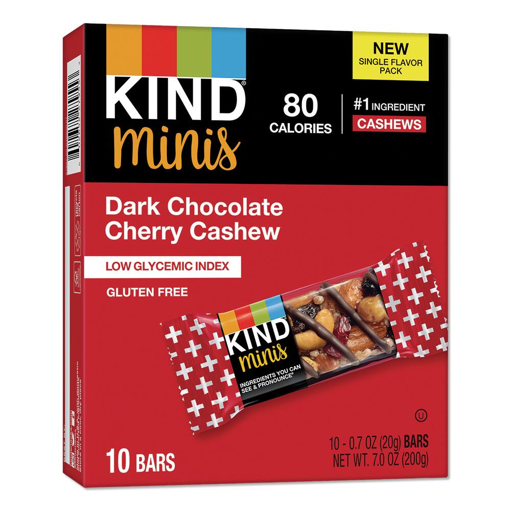 KIND - Snacks, Cookies, Candy & Gum; Breakroom Accessory Type: Nutrition Bar ; Breakroom Accessory Description: Food-Nutrition Bar - Exact Industrial Supply