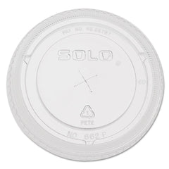 DART - Paper & Plastic Cups, Plates, Bowls & Utensils; Breakroom Accessory Type: Cold Cup Lid ; Breakroom Accessory Description: Cup Lids-Cold Cup ; Color: Clear - Exact Industrial Supply