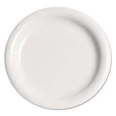 DART - Paper & Plastic Cups, Plates, Bowls & Utensils; Breakroom Accessory Type: Plates ; Breakroom Accessory Description: Dinnerware-Plate; Paper ; Color: White - Exact Industrial Supply