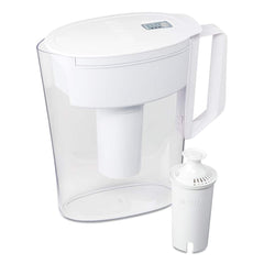 Brita - Water Filter Systems; Type: Pitcher ; Cartridge Length: 9-7/8 (Inch); Reduces: Zinc Taste; Copper; Mercury; Cadmium; Taste/Odor/Chlorine ; Maximum Flow Rate (GPM): 1 - Exact Industrial Supply