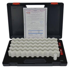Class ZZ Plug Gage Set: 0.0787 to 0.1181″ Range, 101 Pc 0.002000″ Tolerance