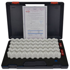 Class ZZ Plug Gage Set: 0.301 to 0.4″ Range, 100 Pc 0.000500″ Tolerance