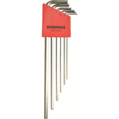 6PC HEX END L-WRENCH SET BRITEGUARD - USA Tool & Supply