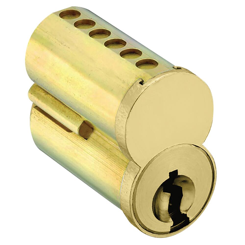 Arrow Lock - Cylinders; Type: Interchangeable Core ; Keying: GB Keyway ; Number of Pins: 7 ; Material: Brass ; Finish/Coating: Satin Brass - Exact Industrial Supply