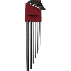 7PC HEX END L-WRENCH SET BRITEGUARD - USA Tool & Supply