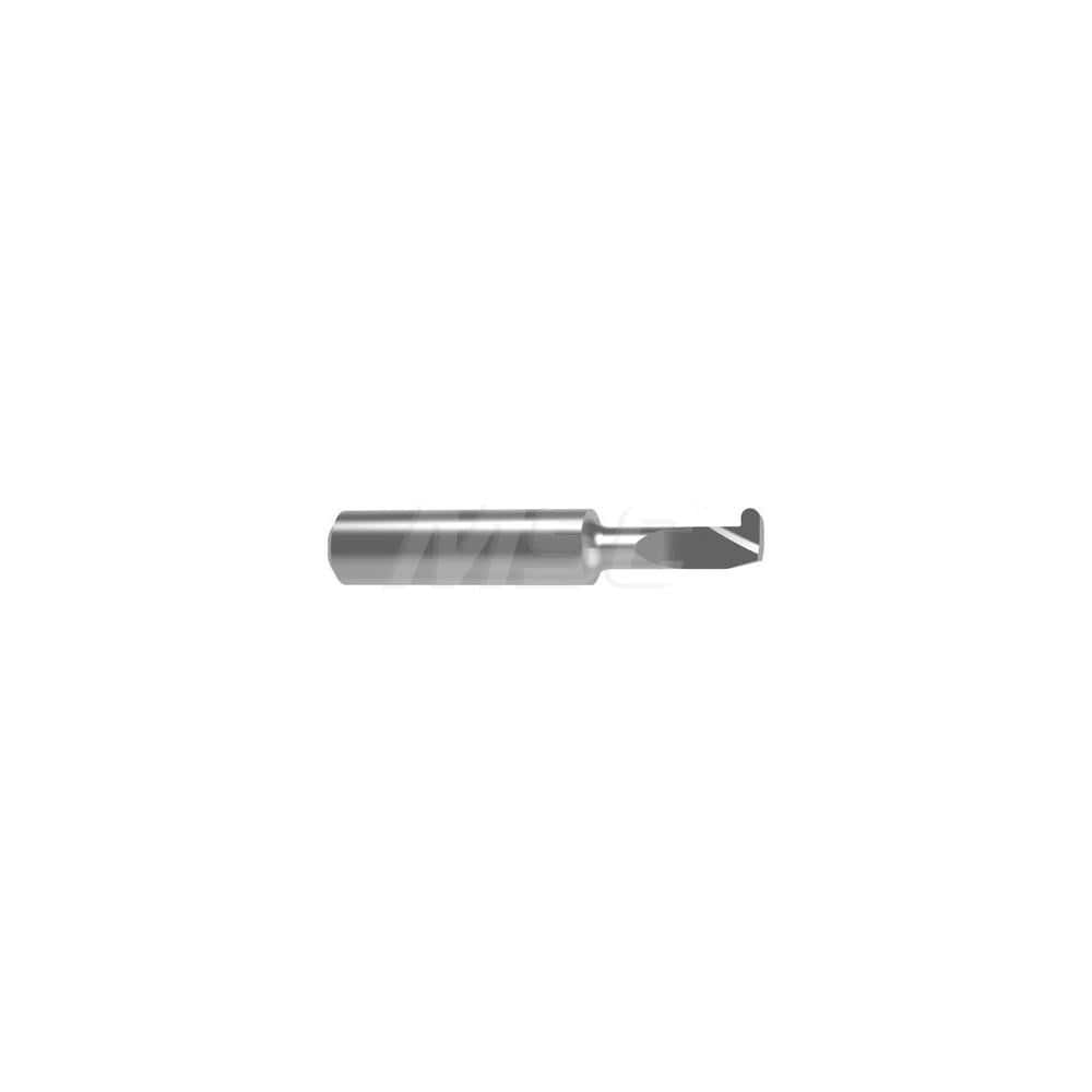 Grooving Tool: RH Cut, Full Radius Solid Carbide